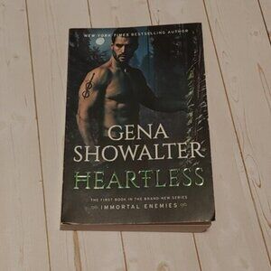 Immortal Enemies 1. Heartless By Gena Sholwater Adult Fiction Book